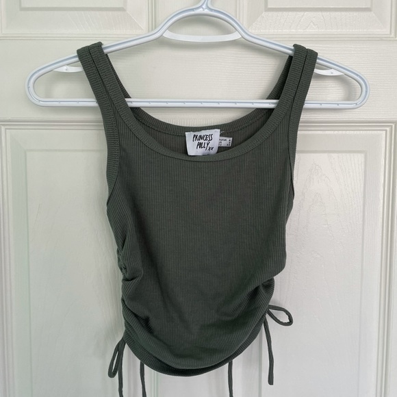 Princess Polly Madelyn Top Green - Picture 3 of 5